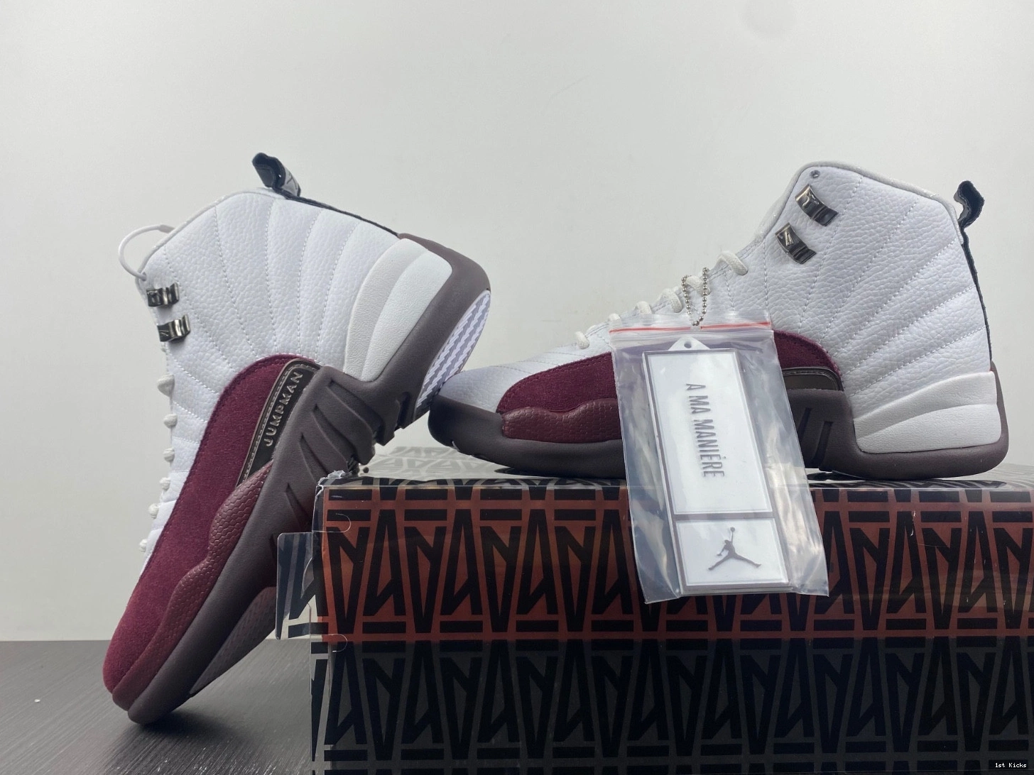 Maniere Jordan 12 Air  Ma A DV6989-100  White  0922